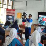 Edukasi Safety Riding di SMAN 8 Gowa: Asmo Sulsel Tekankan Pentingnya Fokus dan Helm