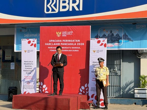 Peringati Hari Lahir Pancasila 2026, BRI BO Kendari By Pass Tegaskan Pentingnya Implementasi Nilai Kebangsaan dalam Pelayanan