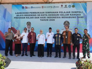 Kendari Perkuat Implementasi Program Nasional KEJAR Lewat Pembukaan 60.819 Rekening Pelajar