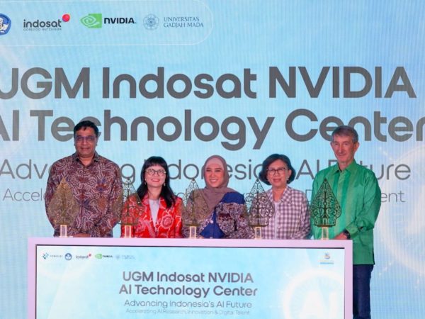 Indosat, UGM, Komdigi dan NVIDIA Luncurkan AI Technology Center di Indonesia