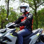 Tips Aman Berkendara Saat Hujan Abu Vulkanik Ala Honda