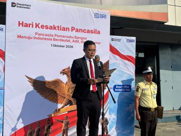 BRI BO Kendari By Pass Gelar Upacara Hari Kesaktian Pancasila 2026
